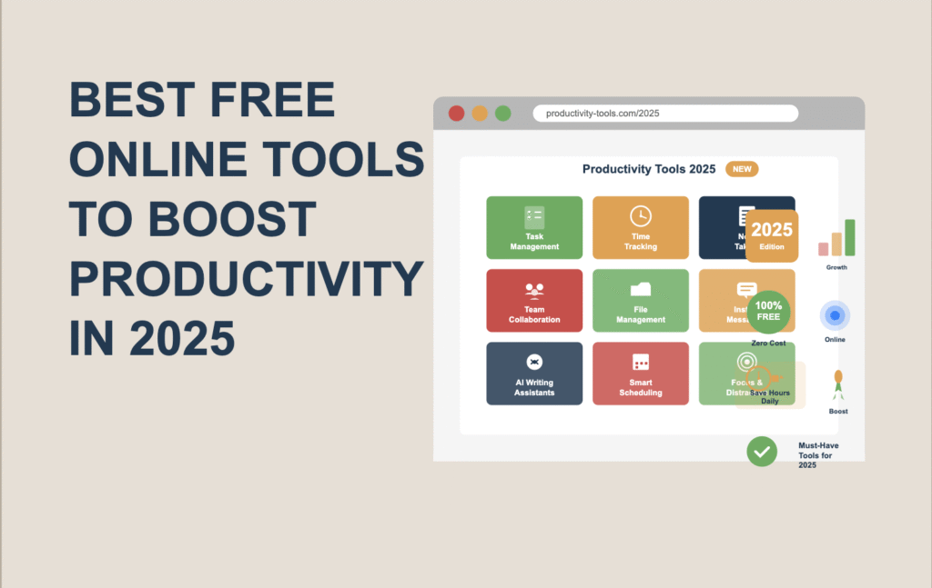 Best Free Online Tools to Boost Productivity