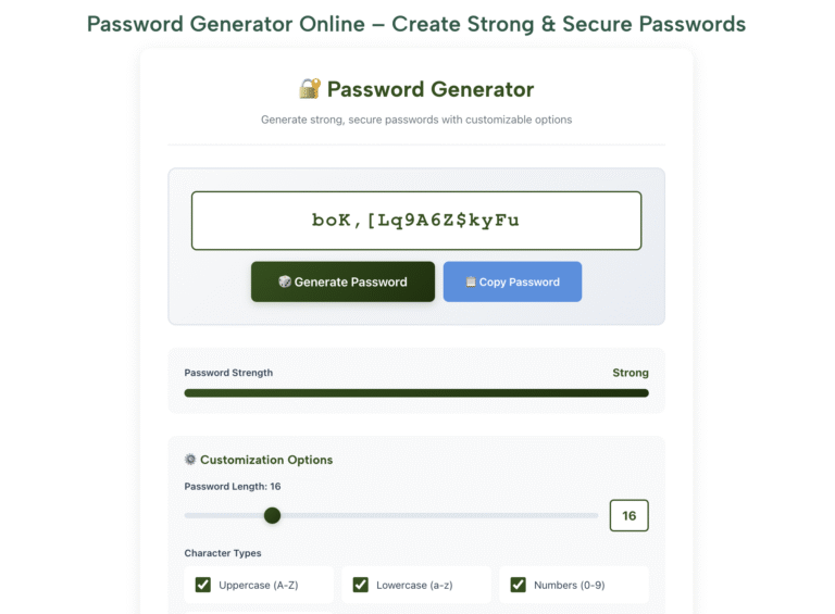 Password Generator